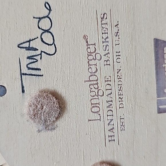 2006 Longaberger Breast Cancer Basket and accessories - Picture 5 of 6